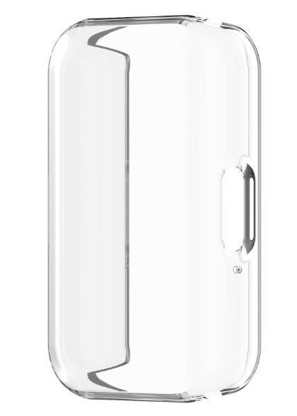 Чохол-накладка DK Silicone Face Case для Samsung Galaxy Fit3 (R390) (clear) - Фото 4 Чохол-накладка DK Silicone Face Case для Samsung Galaxy Fit3 (R390) (clear) - зображення 4