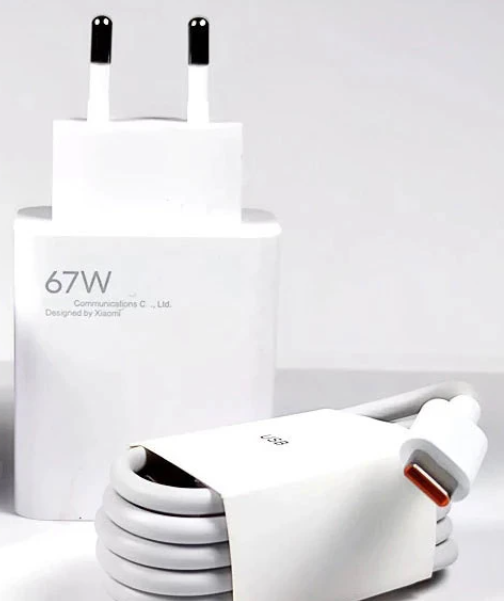 Зарядное устройство+кабель Mi Turbo Charge 67W USB Power Adapter для Xiaomi (017091) (white) - Фото 8 Зарядное устройство+кабель Mi Turbo Charge 67W USB Power Adapter для Xiaomi (017091) (white) - изображение 8