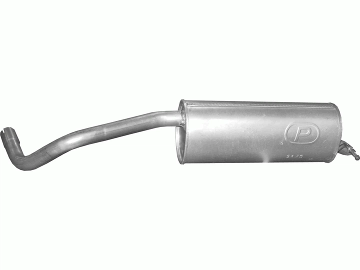 Глушитель Шкода Фабия (Skoda Fabia) / Сеат Ибица (Seat Ibiza) 1.4 / 1.6 16V, 10 - 14 (24.75) Polmostrow - изображение 3