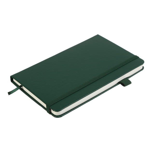 Книга записна Buromax Etalon 125*195мм 96 аркушів у клітинку обкладинка штучна шкіра Зелена (BM.291160-04) - изображение 3