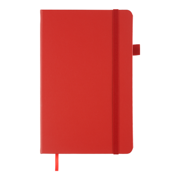 Книга записна Buromax Etalon 125*195мм 96 аркушів у лінію обкладинка штучна шкіра Червона (BM.291260-05) - изображение 2