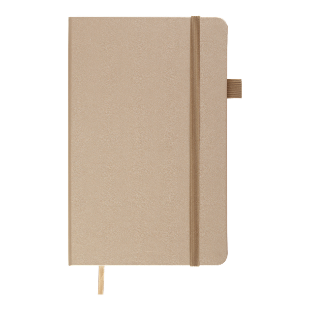 Книга записна Buromax Etalon 125*195мм 96 аркушів у клітинку обкладинка штучна шкіра Золота (BM.291160-23) - зображення 2