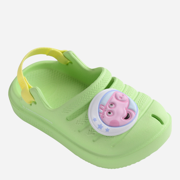 Дитячі крокси-сабо для хлопчика Havaianas 4148462.1822 25-26 (23-24BR) Салатові (7909843640066) - зображення 3