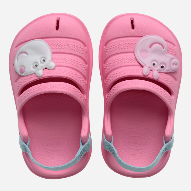 Дитячі крокси-сабо для дівчинки Havaianas 4148462.1749 23-24 (21-22BR) Рожеві (7909843640004) - зображення 6