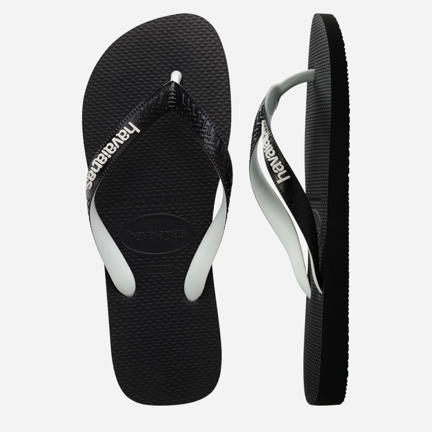 Klapki japonki męskie basenowe Havaianas 4115549.1069 47-48 (45-46BR) Czarne (7893249404943) - obraz 7