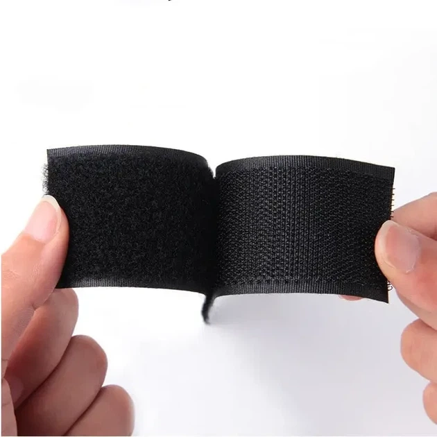 Велкро стрічка клейка універсальна 3M 9448A 50 мм Velcro довжина 50 см - зображення 2