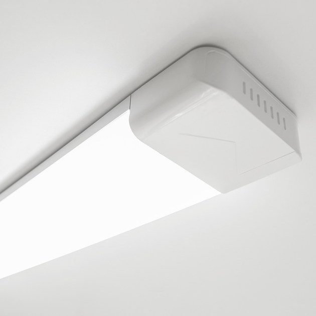 Світильник лінійний світлодіодний Luminaria LM-36W 5000K 620x75 White 220V IP20 - зображення 3