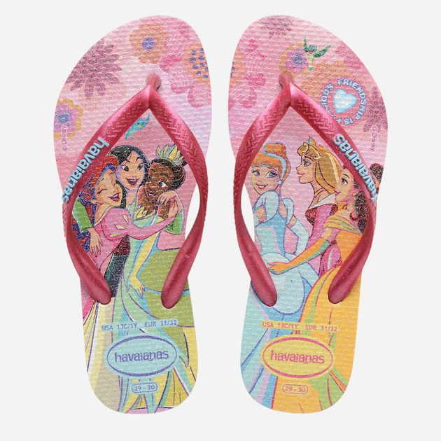 Дитячі в'єтнамки для дівчинки Havaianas 4123328.9321 29-30 (27-28BR) Рожеві (7909989437988) - зображення 5