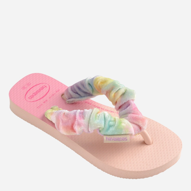 Klapki japonki dziecięce dla dziewczynki Havaianas 4149941.0076 29-30 (27-28BR) Jasnoróżowe (7909989810323) - obraz 3