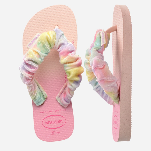 Klapki japonki dziecięce dla dziewczynki Havaianas 4149941.0076 29-30 (27-28BR) Jasnoróżowe (7909989810323) - obraz 4