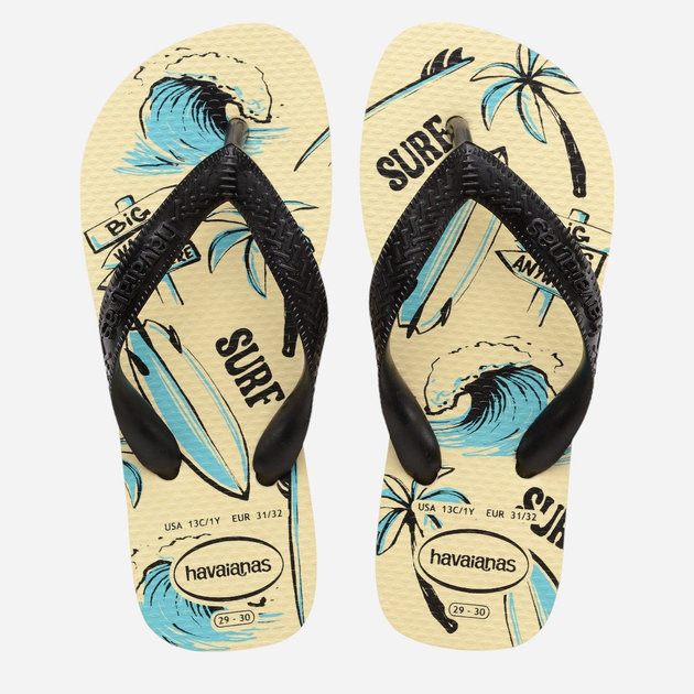 Japonki chłopięce Havaianas 4127273.9256 29-30 (27-28BR) Mleczne (7909989687420) - obraz 5