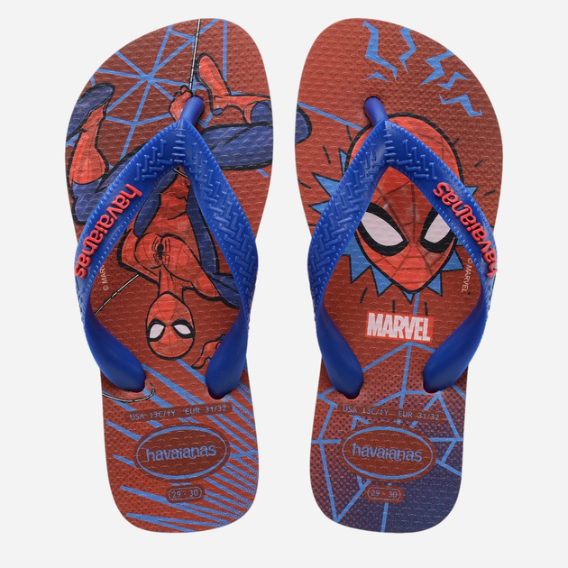 Підліткові в'єтнамки для хлопчика Havaianas 4148300.2090 37-38 (35-36BR) Рубінові (7909989475218) - зображення 5