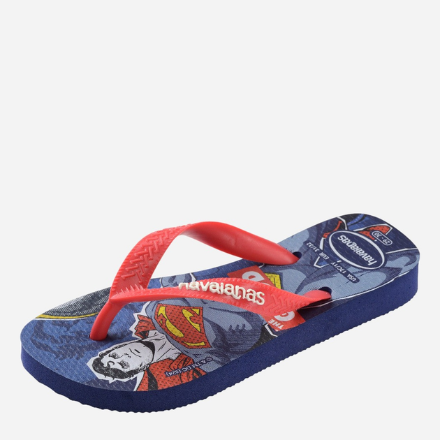 Дитячі в'єтнамки для хлопчика Havaianas 4149874.0555 35-36 (33-34BR) Темно-сині (7909989481936) - зображення 3