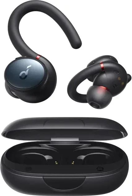 Беспроводные наушники Anker Soundcore Sport X10, Black, Bluetooth 5.2, IPX7, 32H, DeepBass - Фото 2 Беспроводные наушники Anker Soundcore Sport X10, Black, Bluetooth 5.2, IPX7, 32H, DeepBass - изображение 2