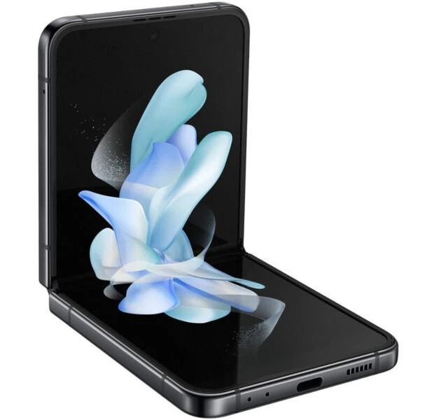 4 Z-Flip Galaxy Samsung グラファイト 128GB Flip4 Z Galaxy Graphite фото – Refurbished) (Seller 携帯電話本体