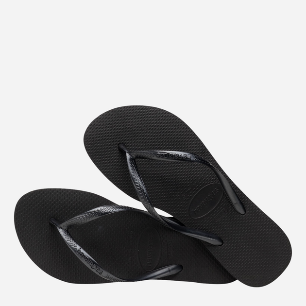 Жіночі в'єтнамки для пляжу Havaianas 4000030.0090 37-38 (35-36BR) Чорні (7890732316479) - зображення 6