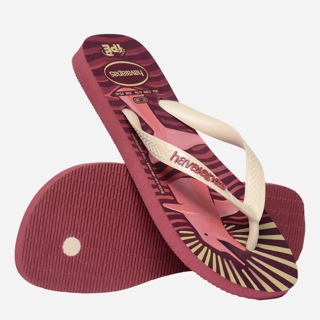 Жіночі в'єтнамки для пляжу Havaianas 4000396.9339 43-44 (41-42BR) Амарант (7909989395530) - зображення 5