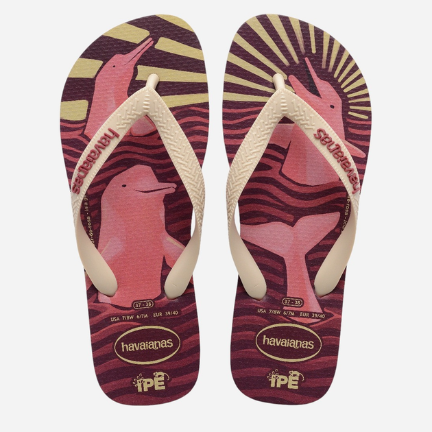 Жіночі в'єтнамки для пляжу Havaianas 4000396.9339 41-42 (39-40BR) Амарант (7909989395103) - зображення 6