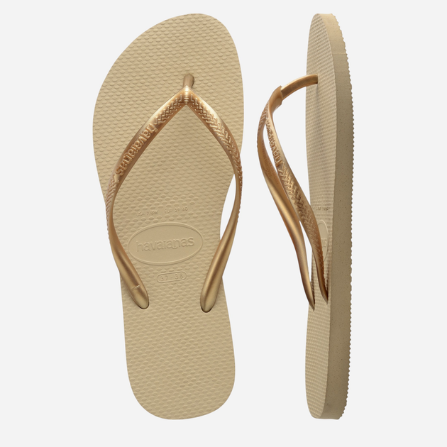 Жіночі в'єтнамки для пляжу Havaianas 4000030.2719 39-40 (37-38BR) Пісочний/Золотистий (7890557502484) - зображення 7