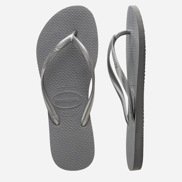 Жіночі в'єтнамки для пляжу Havaianas 4000030.5178 39-40 (37-38BR) Сірі (7891266827363) - зображення 7