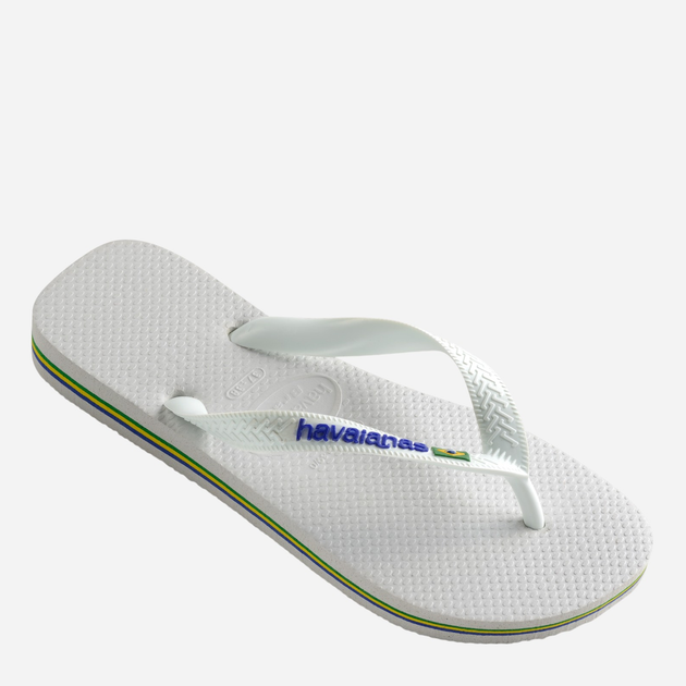 Чоловічі в'єтнамки для пляжу Havaianas 4110850.0001 47-48 (45-46BR) Білі (7891109342404) - зображення 4