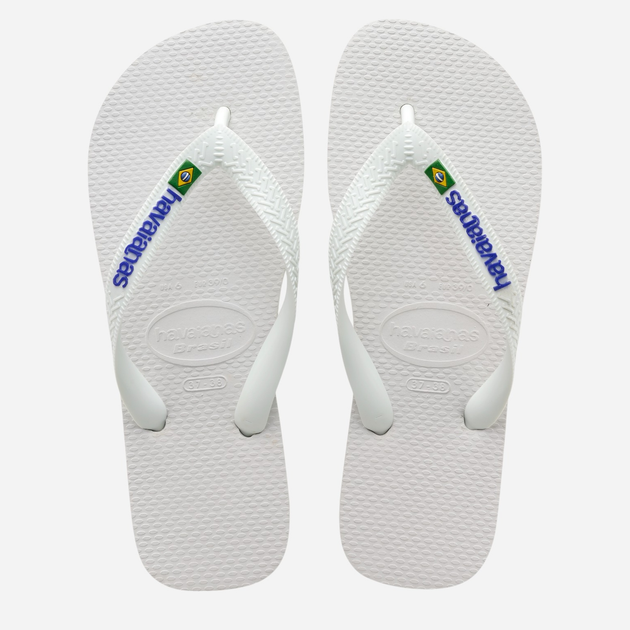 Klapki japonki damskie basenowe Havaianas 4110850.0001 37-38 (35-36BR) Białe (7891109342350) - obraz 6