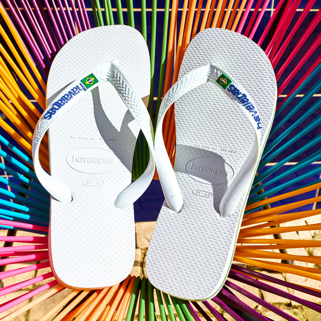 Жіночі в'єтнамки для пляжу Havaianas 4110850.0001 39-40 (37-38BR) Білі (7891109342367) - зображення 8