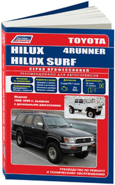 Замена расходников и ремонт Toyota Hilux Surf