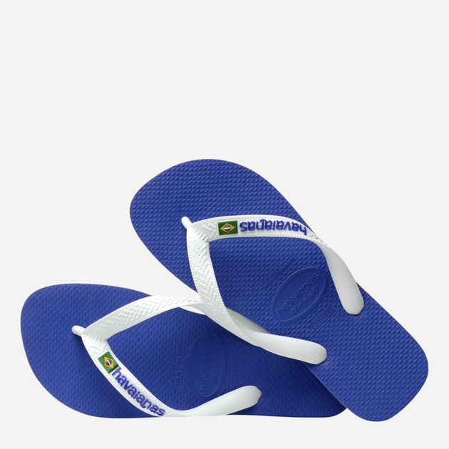 Klapki japonki damskie basenowe Havaianas 4110850.2711 39-40 (37-38BR) Niebieskie (7895265369800) - obraz 3