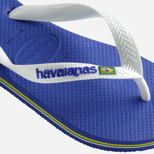 Klapki japonki damskie basenowe Havaianas 4110850.2711 39-40 (37-38BR) Niebieskie (7895265369800) - obraz 5