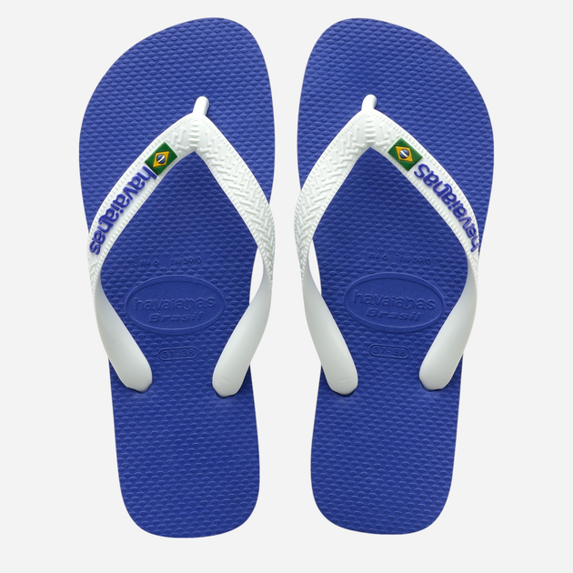 Чоловічі в'єтнамки для пляжу Havaianas 4110850.2711 43-44 (41-42BR) Сині (7895265369824) - зображення 4