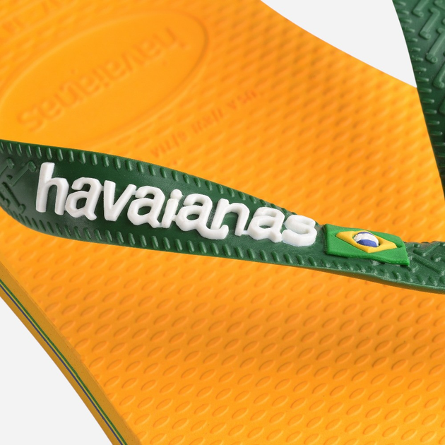 Жіночі в'єтнамки для пляжу Havaianas 4110850.1740 37-38 (35-36BR) Жовті (7909843310488) - зображення 7