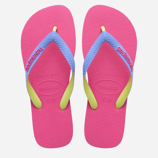 Klapki japonki damskie basenowe Havaianas 4115549.5784 39-40 (37-38BR) Różowe (7909989651551) - obraz 6