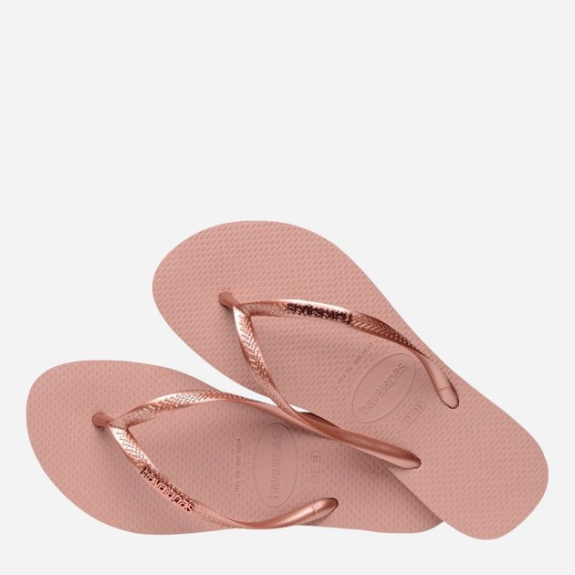 Жіночі в'єтнамки для пляжу Havaianas 4119875.6459 37-38 (35-36BR) Світло-рожеві (7909989988565) - зображення 4