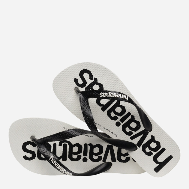 Klapki japonki damskie basenowe Havaianas 4145741.3624 37-38 (35-36BR) Biały/Czarny (7909989155486) - obraz 4