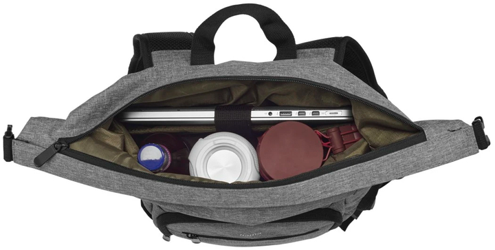 Plecak na laptopa Hama Terra 15.6" Grey (4047443499936) - obraz 4