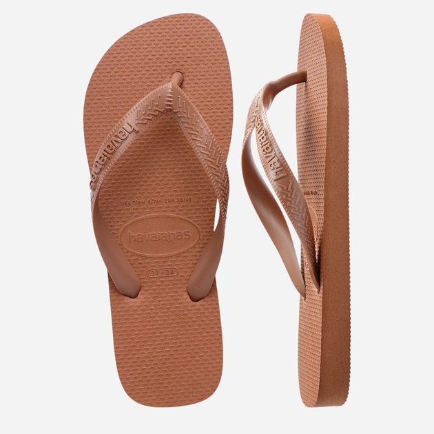 Klapki japonki damskie basenowe Havaianas 4149369.1976 37-38 (35-36BR) Terakotowe (7909989580202) - obraz 4