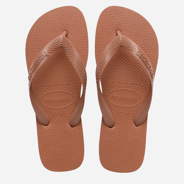 Klapki japonki damskie basenowe Havaianas 4149369.1976 39-40 (37-38BR) Terakotowe (7909989580219) - obraz 5
