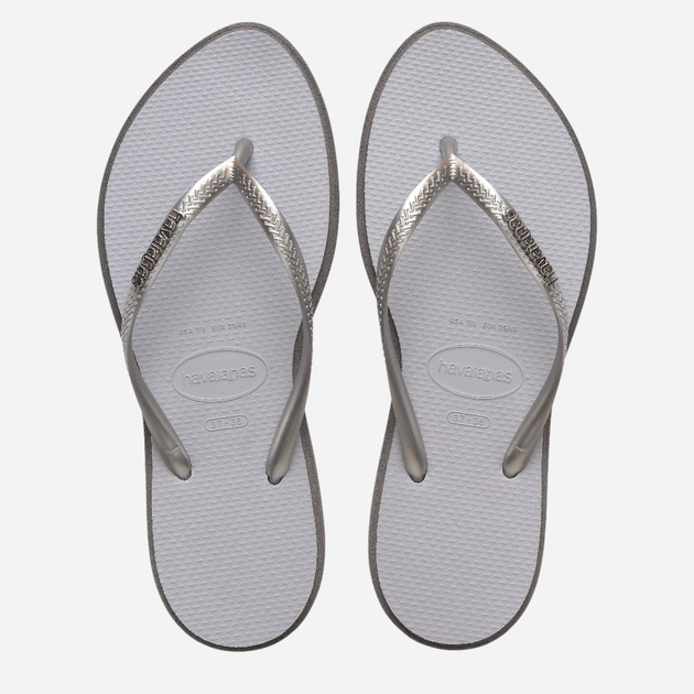 Жіночі в'єтнамки для пляжу Havaianas 4149584.5178 43-44 (41-42BR) Сірі (7909989578575) - зображення 5