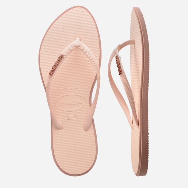 Жіночі в'єтнамки для пляжу Havaianas 4149584.3544 41-42 (39-40BR) Світло-рожеві (7909989495872) - зображення 4