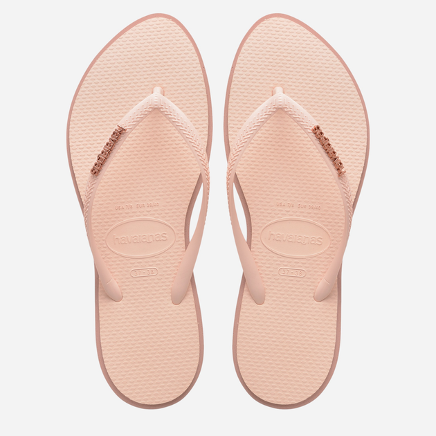 Жіночі в'єтнамки для пляжу Havaianas 4149584.3544 43-44 (41-42BR) Світло-рожеві (7909989495889) - зображення 5