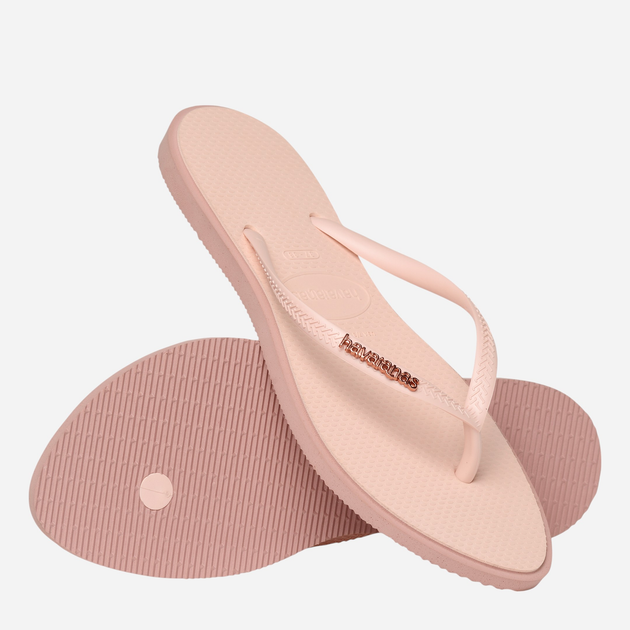 Жіночі в'єтнамки для пляжу Havaianas 4149584.3544 43-44 (41-42BR) Світло-рожеві (7909989495889) - зображення 6