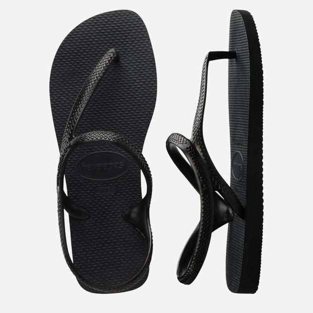 Sandały damskie japonki Havaianas 4000039.0090 43-44 (41-42BR) Czarne (7890732328205) - obraz 7