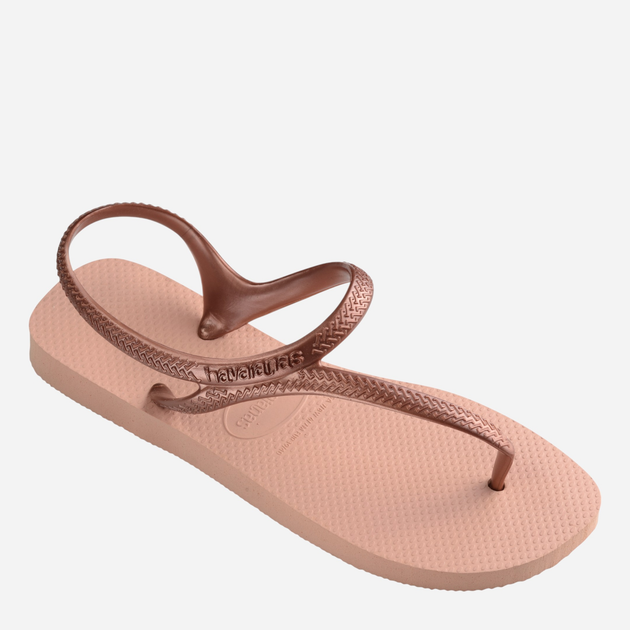 Sandały damskie japonki Havaianas 4000039.3606 43-44 (41-42BR) Bladoróżowy/Złoty (7893249494432) - obraz 4