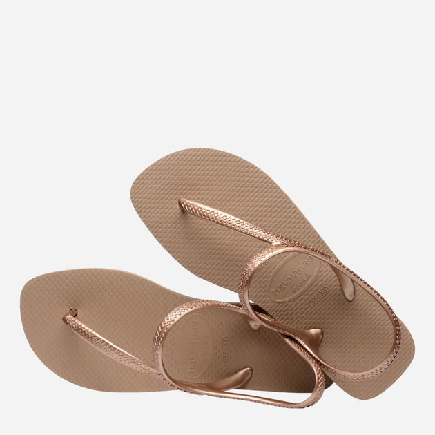 Жіночі сандалії Havaianas 4000039.3581 41-42 (39-40BR) Рожеве золото (7891266181656) - зображення 6