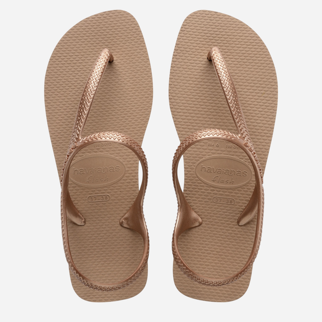 Sandały damskie japonki Havaianas 4000039.3581 39-40 (37-38BR) Różowe złoto (7891266181649) - obraz 8