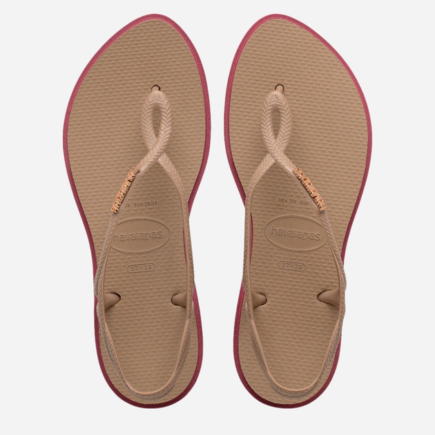 Жіночі сандалії Havaianas 4149921.3581 39-40 (37-38BR) Коричневі (7909989823132) - зображення 5