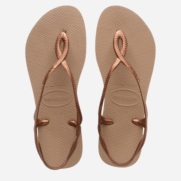 Жіночі сандалії Havaianas 4129697.5282 41-42 (39-40BR) Рожеве золото (7891224099184) - зображення 6