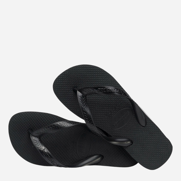 Чоловічі в'єтнамки для пляжу Havaianas 4000029.0090 47-48 (45-46BR) Чорні (7895265222068) - зображення 6
