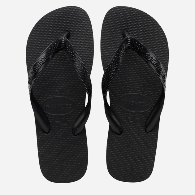 Klapki japonki męskie basenowe Havaianas 4000029.0090 45-46 (43-44BR) Czarne (7891109486245) - obraz 7